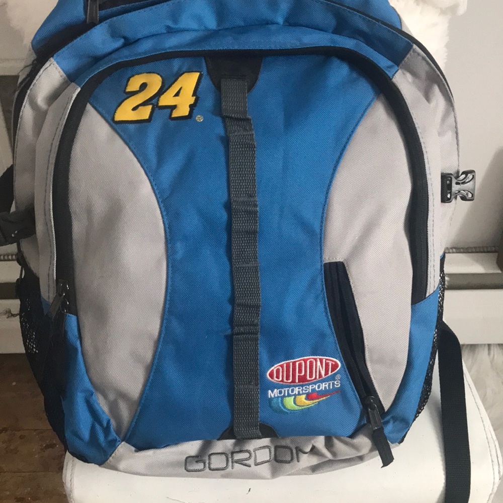 Brand new Jeff Gordon bag pack